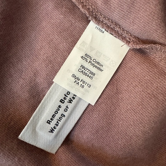 NWOT Madewell Sleeveless Turtleneck in Purple - Picture 7 of 8